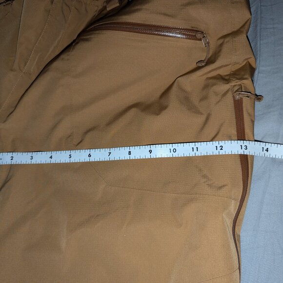 Tan Flylow Fae Insulated Snowboard Ski low rise Snow Pant sz XL 14-16 - Picture 9 of 11